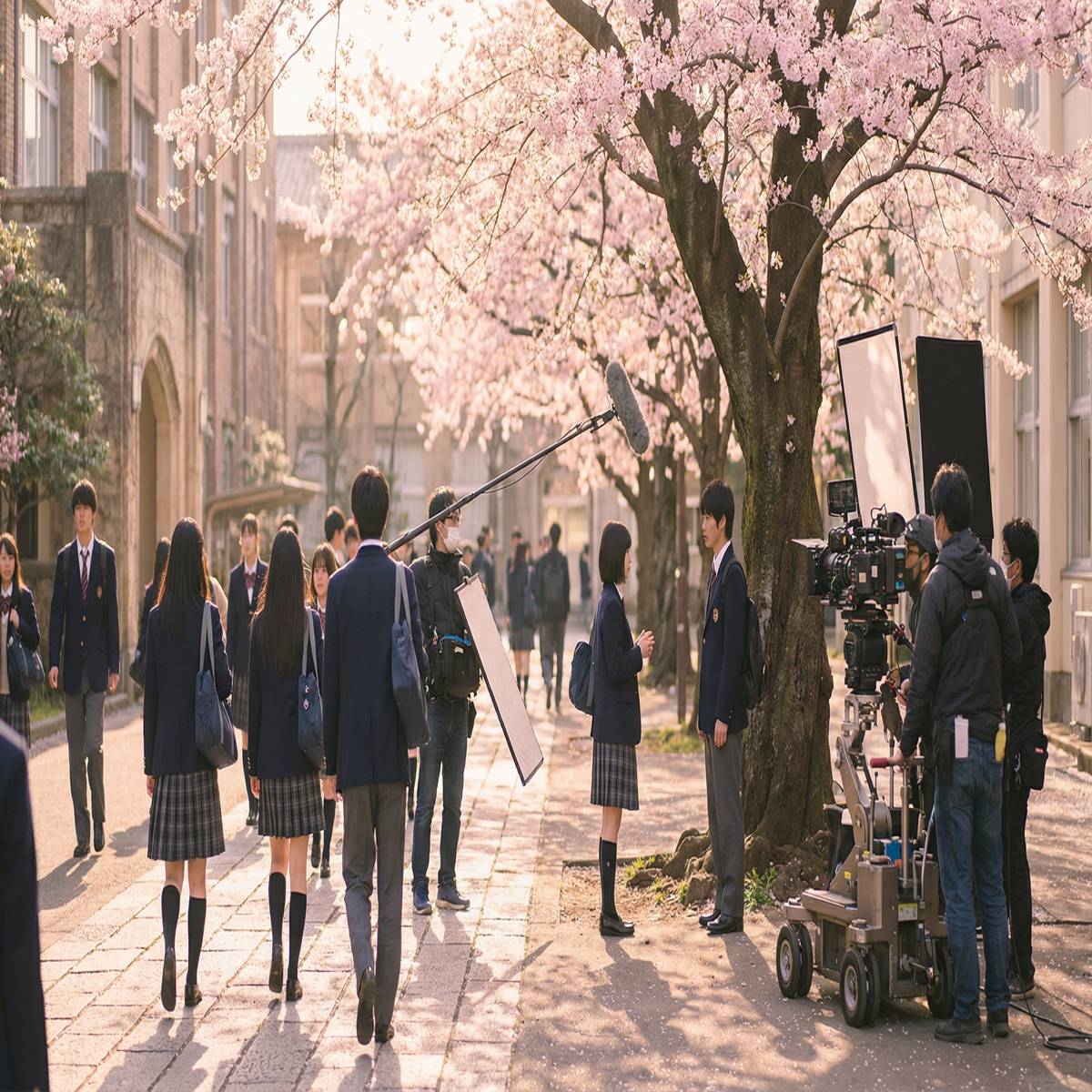 高清3D动漫AI场景设计